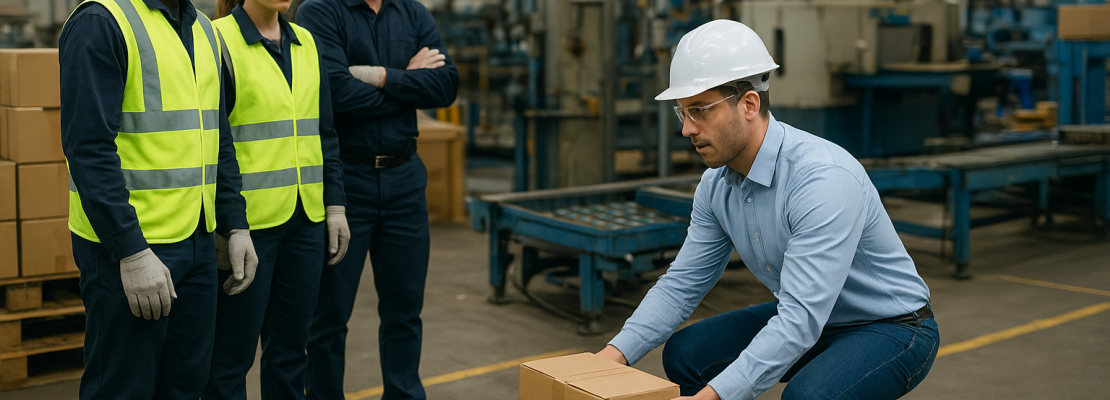 lider exemplo postura ergonomica