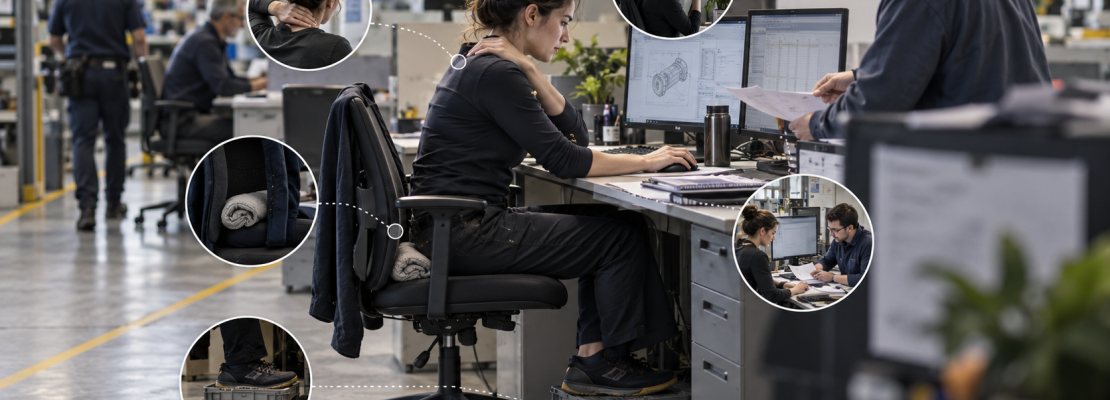 itens nao conformes ergonomia nr 01
